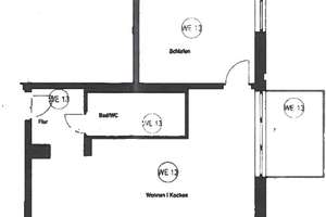 WE013 - NEUBAU - Schicke 2 Zimmer Wohnung mit Einbauküche