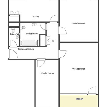 3-Zimmer-Wohnung in Neustadt an der Weinstraße