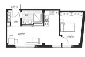 Moderne 2-Zimmer Neubauwohnung mit Küche am Plärrer: 45 m² – Steinbühler Straße 4-6, 90443 Gostenhof, Nürnberg – Vorschaubild 5