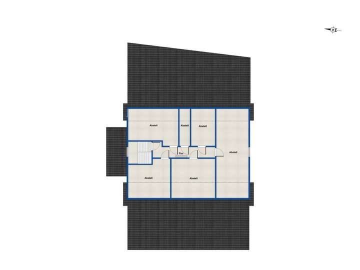 Grundriss Spitzboden