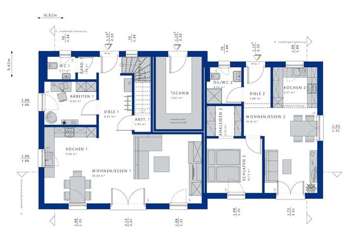 Erdgeschoss Beispiel