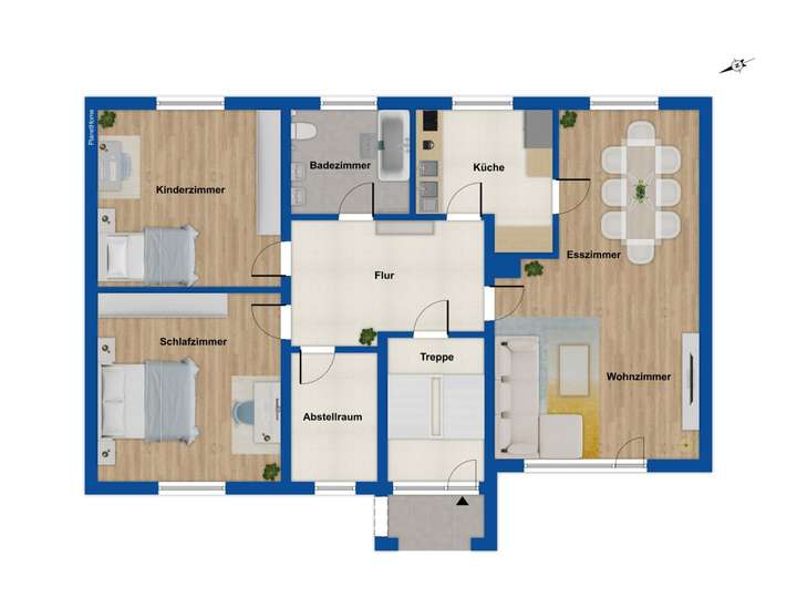 Grundriss Erdgeschoss