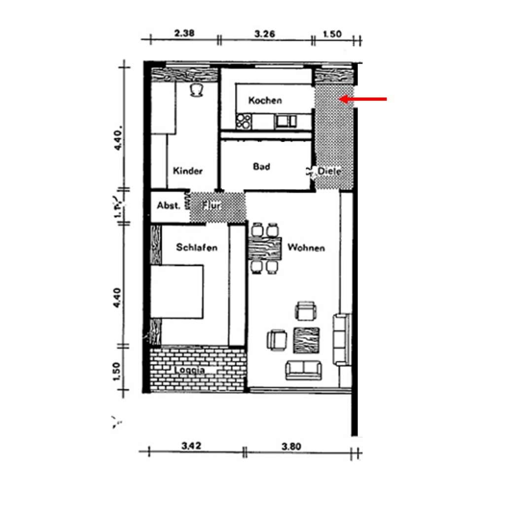 Immobilie in Wörth am Rhein - Eigentumswohnung in Zentrumslage von Dorschberg - Bild 1