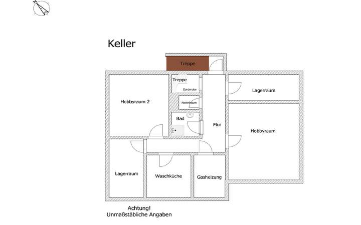 Grundriss Keller