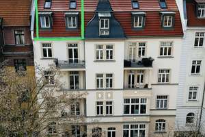 Einzigartig: Neubau trifft historischen Charme - Maisonettewhg.  mit Dachterrasse im Vorderen Westen