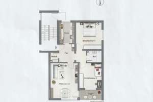 Helle & stylische 3,5-Zimmer-Wohnung nahe Uniklinik – Erstbezug nach umfassender Modernisierung – 97078 Lindleinsmühle, Würzburg – Vorschaubild 2