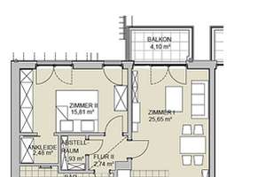Wohnen am Schlosspark Sanssouci - altersgerechte und barrierearme EG-Wohnung in zentraler Lage – Geschwister-Scholl-Straße 76/77, 14471 Brandenburger Vorstadt, Potsdam – Vorschaubild 2