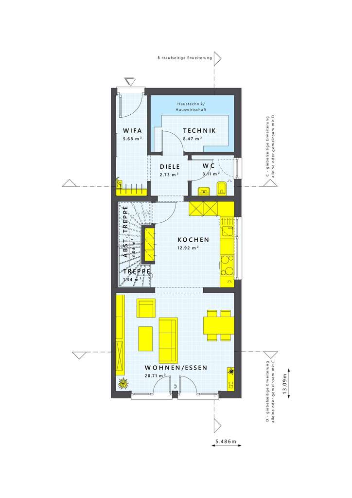 Immobilie in Bad Teinach-Zavelstein - Schöne Neubau-Doppelhaushälfte mit 206qm Grundstück- Euer Neubau in Sommenhardt - Bild 1