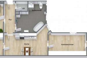 Schöne großzügige 4 Zi mit über 100 m2 – 90439 Sankt Leonhard, Nürnberg – Vorschaubild 31