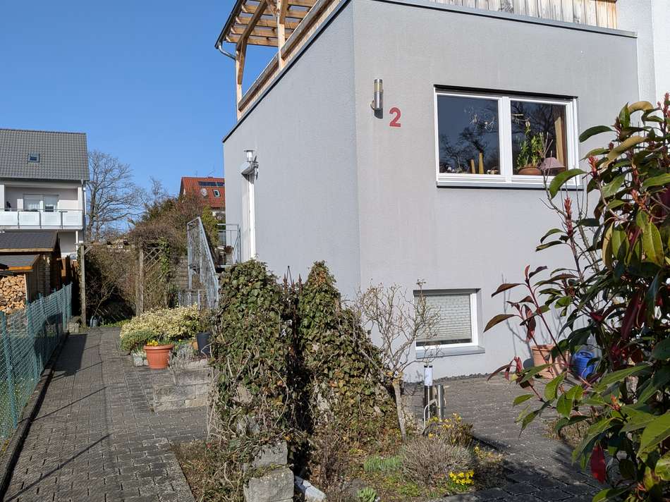 Außenansicht Dachterrasse 