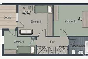 Großzügiges Reihenmittelhaus mit gemütlichem Garten – Die vollständige Adresse der Immobilie erhältst du vom Anbieter., 65929 Unterliederbach, Frankfurt am Main – Vorschaubild 14