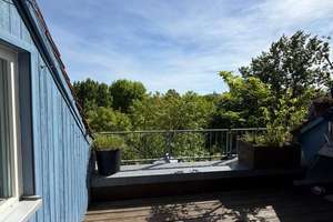HEGERICH: Extravagante Maisonettewohnung mit herrlicher Dachterrasse in Nürnberg-St.-Johannis