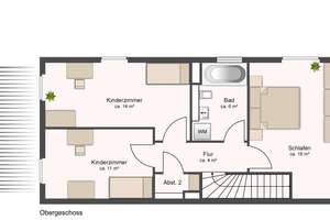 Othmarscher Höfe: Familiengerechte, neuwertige Maisonette-Wohnung mit Gartenanteil! – Die vollständige Adresse der Immobilie erhältst du vom Anbieter., 22763 Othmarschen, Hamburg – Vorschaubild 18