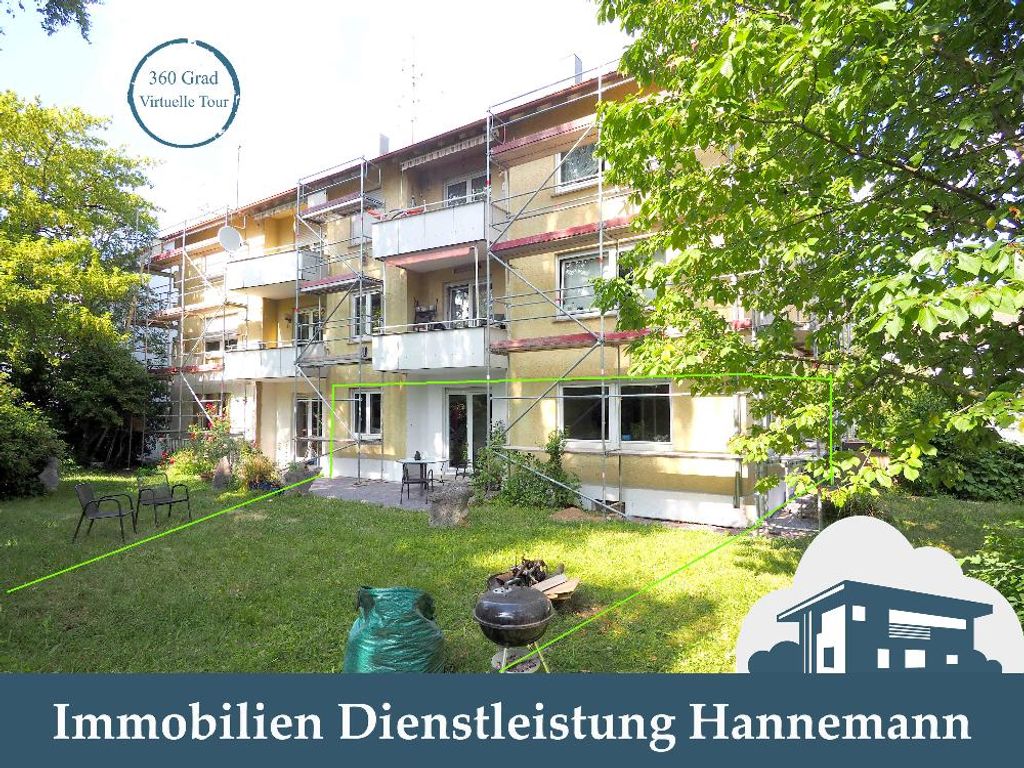 moderne, freie 4 Zi. ETW mit großem Garten, EG, Garage möglich, sehr