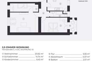 2,5 Zimmerwohnung mit Balkon & Wannenbad in gepflegtem Berliner Altbau – Hertastr. 5, 12051 Neukölln (Ortsteil), Berlin – Vorschaubild 16