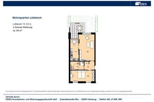 Gemütliche 2-Zimmerwohnung im Wohnquartier Lüttwisch – Lüttwisch 13, 22523 Eidelstedt, Hamburg – Vorschaubild 7