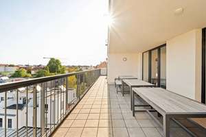 ** Modernes, vollmöbliertes 1-Zimmer-Apartment mit EINBAUKÜCHE und gemeinschaftlicher DACHTERRASS... – 4317 Reudnitz-Thonberg, Leipzig – Vorschaubild 7