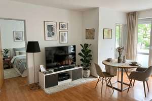 Top-Lage Belsenpark: Moderne 2-Zimmer-EG-Wohnung mit Terrasse und grünem Rückzugsort – Schanzenstrasse 62, 40549 Oberkassel, Düsseldorf – Vorschaubild 3