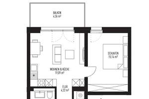 Eleganter Wohntraum mit Balkon, Einbauküche und Komfortausstattung - verfügbar ab 15.09./01.10.2026 – Die vollständige Adresse der Immobilie erhältst du vom Anbieter., 15711 Königs Wusterhausen – Vorschaubild 2