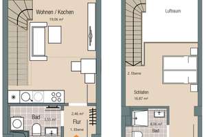 //Maisonette mit EBK, Parkett und schickem Bad// – Theodor-Neubauer-Straße 60, 4318 Anger-Crottendorf, Leipzig – Vorschaubild 12