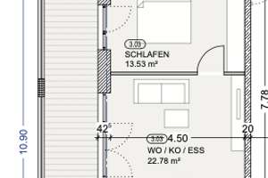 Helle 2-Zimmer-Wohnung mit großer Loggia und hochwertiger EBK in Regensburg – Otto-Hahn-Straße 5, 93053 Galgenberg, Regensburg – Vorschaubild 9