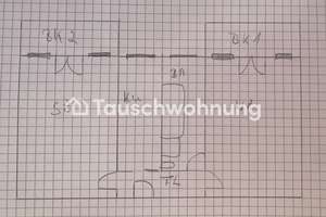 Tauschwohnung: PBerg - 2 Zimmer Altbau, 2 Balkone gegen 3 Zimmer