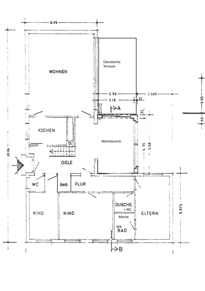 Winkelbungalow