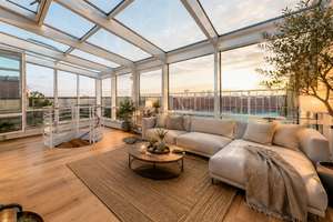 Exklusive Dachgeschoss-Maisonette mit Panoramablick über West-Berlin