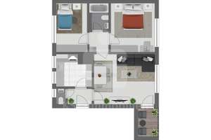 Vermietete 3-Zimmerwohnung mit Balkon in Rheinnähe! – Die vollständige Adresse der Immobilie erhältst du vom Anbieter., 50999 Sürth, Köln – Vorschaubild 7