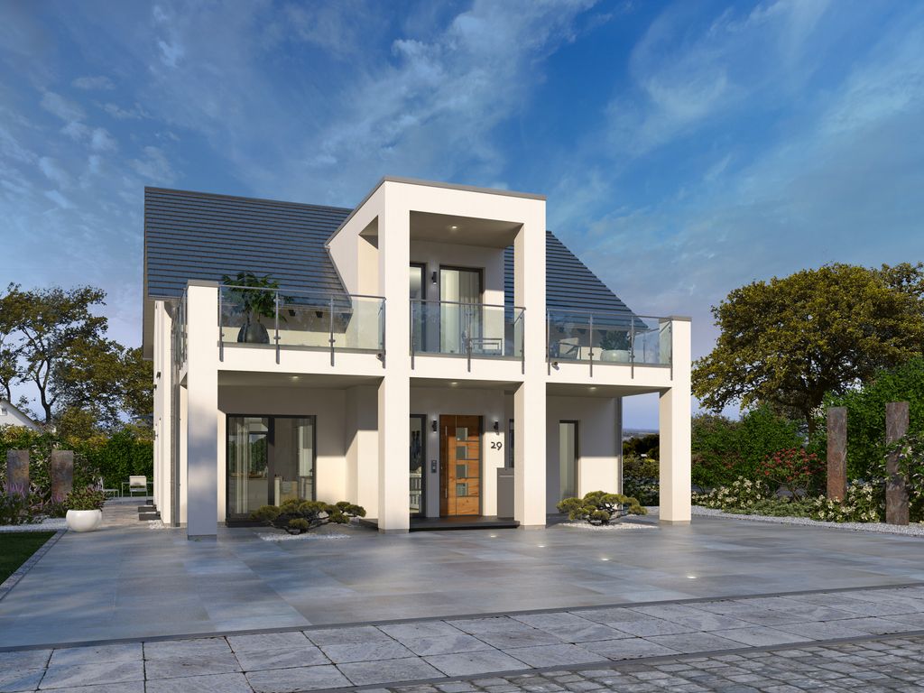 EIN EXTRAVAGANTES EINFAMILIENHAUS IM HAMPTON-STIL