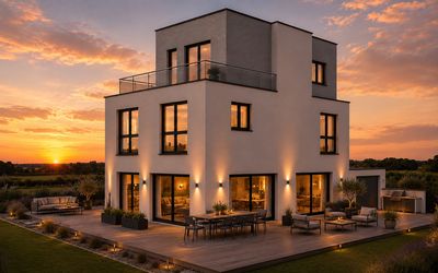Neubau eines massiven, freistehenden Einfamilienhauses in top Lage von Bochum-Stiepel