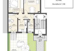 Erdgeschosswohnung mit eigenem Garten – Wöhlerstraße 27, 30163 List, Hannover – Vorschaubild 8