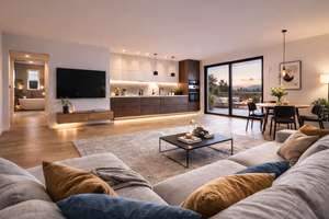 Licht. Ruhe. Lebensqualität – Hochwertige 3-Zimmer-Neubauwohnung mit drei Balkonen in Waldperlach