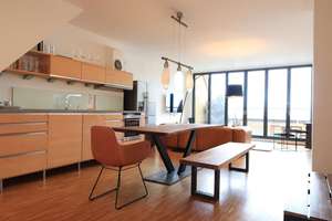 Rheinauhafen - Helle 3-Zi-Wohnung mit 2 Bäder, Einbauküche und Rheinterrasse, TG-Stellplatz – Agrippinawerft 12, 50678 Neustadt/Süd, Köln – Vorschaubild 4