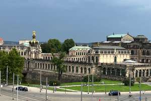 * Blick zum Zwinger, Balkon zum Garten und moderne Einbauküche - ID  6731*