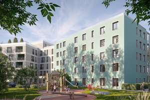 Moderne 2-Zimmer Neubauwohnung mit Loggia - Neubau - 2.1.3 – Die vollständige Adresse der Immobilie erhältst du vom Anbieter., 89231 Neu-Ulm – Vorschaubild 1