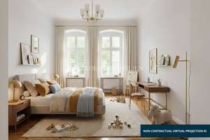*4-Zimmer-Altbauwohnung mit Balkon, Stuck, Parkett und Einbauküche* – Knesebeckstr. 4, 10623 Charlottenburg, Berlin – Vorschaubild 18