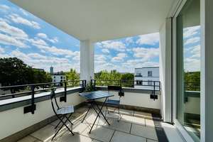 Moderne 2-Zi.-Neubauwohnung (2016) möbliert, Loggia, EBK & TG Stellplatz in Neuhausen Nymphenburg – Josef-Obenhin-Straße 4, 80634 Neuhausen, München – Vorschaubild 6