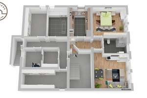 Stilvolles 4-Familienhaus – kernsaniert, mit Gartenidylle & moderner Energietechnik – Die vollständige Adresse der Immobilie erhältst du vom Anbieter., 89520 Heidenheim an der Brenz – Vorschaubild 25