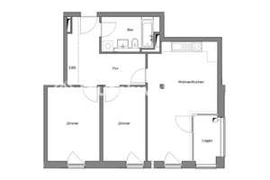 Tauschwohnung: Eine helle Wohnung ab 40 m² mit schönem Ausblick innerhalb d