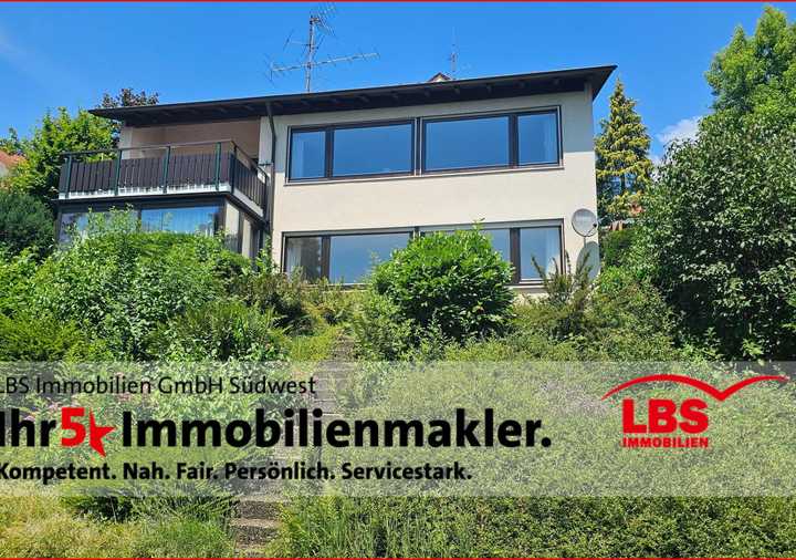In einer der besten Wohnlagen von Überlingen. Einfamilienhaus auf sonnigem Südhanggrundstück