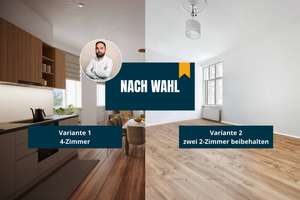 Ihre Wahl: Zusammenlegen oder trennen – exklusive Altbauwohnungen mit Potenzial!