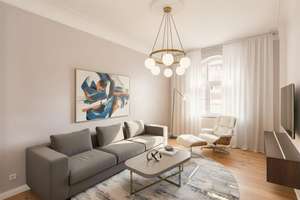 Exklusiv wohnen: frisch renovierte 3-Zimmer-Wohnung am Elbufer! – Die vollständige Adresse der Immobilie erhältst du vom Anbieter., 1307 Johannstadt-Nord, Dresden – Vorschaubild 2