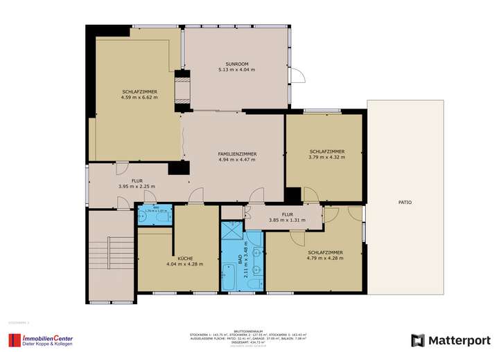 OG Hochparterre Hauptwohnung