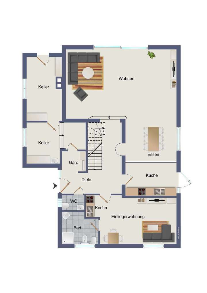 Grundriss Erdgeschoss