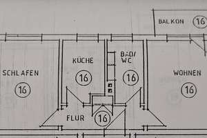 schöne 2-Zimmer Wohnung im 1. OG mit Balkon vermietet *als Kapitalanlage* provisionsfrei von privat – Johannes-Brahms-Weg 16, 99096 Daberstedt, Erfurt – Vorschaubild 9