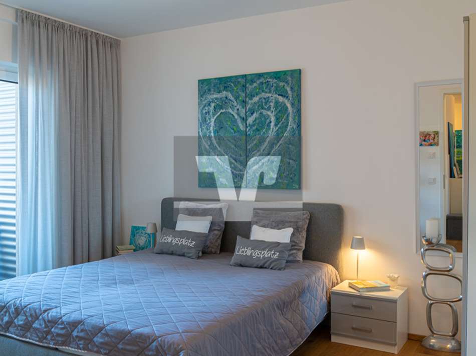 Wohnbeispiel elegantes Schlafz