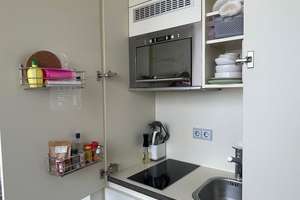 Exklusives Apartment, voll möbliert mit Fitness- & Washing Lounge, Bestlage Olympiapark – Helene-Mayer-Ring 4, 80809 Am Riesenfeld, München – Vorschaubild 8
