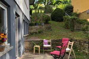 Ruhige 2-Zimmer-Nichtraucher-Wohnung mit Terrasse in Stuttgart Ost (Gaisburg)