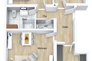 3-ZKB mit 2 wunderschönen Balkonen in Wiesloch – Die vollständige Adresse der Immobilie erhältst du vom Anbieter., 69168 Wiesloch – Vorschaubild 13
